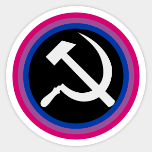 Bisexual Communist Sticker